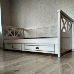 Односпальная кровать LeFrant X ясень