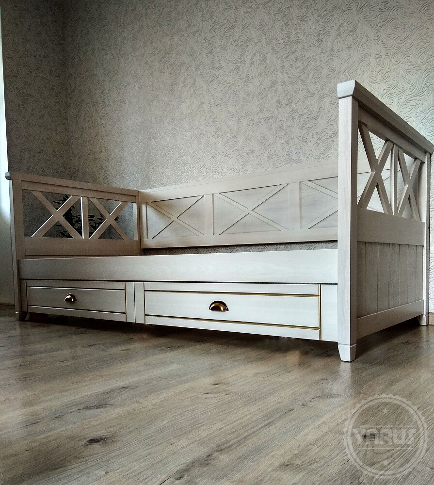 Односпальная кровать LeFrant X ясень